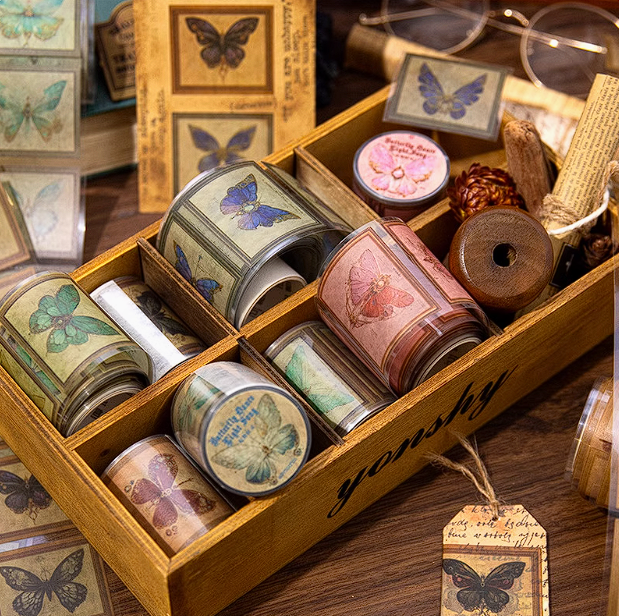 Washi Tape Mariposas Vintage