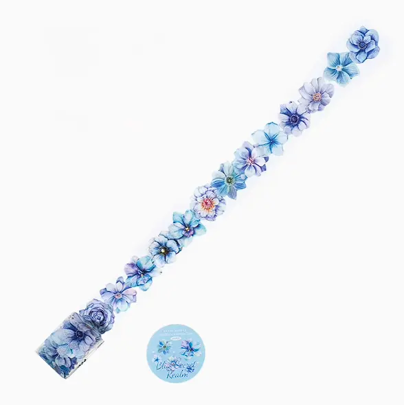 Washi tape de flores variadas