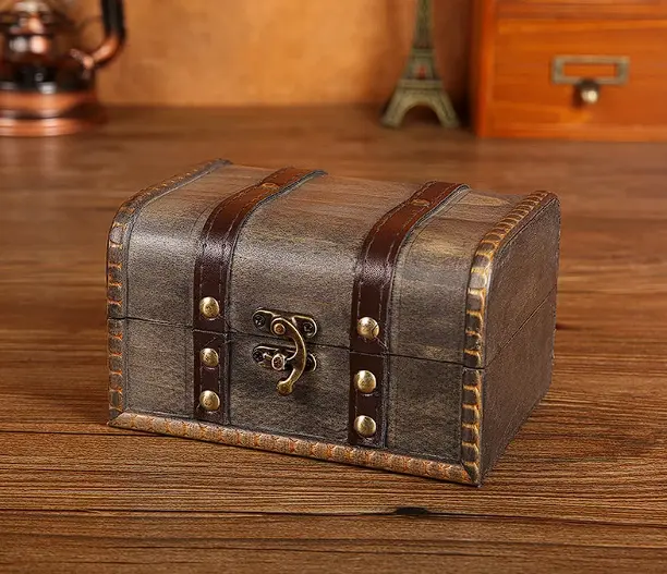 Cofres vintage de almacenamiento