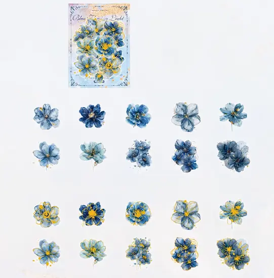 Colección golden flowers