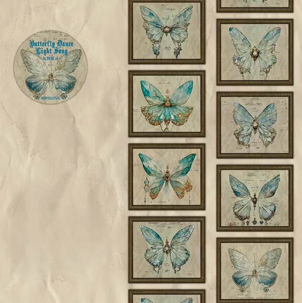 Washi Tape Mariposas Vintage