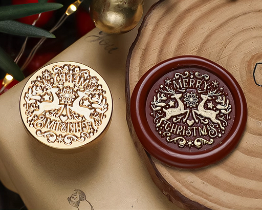 Sellos de lacre navideños