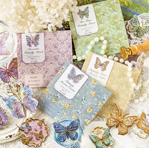 Mariposas vintage 3D