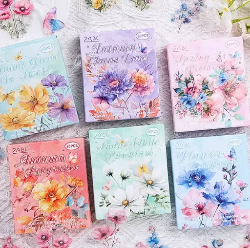 Cajitas Flores de primavera