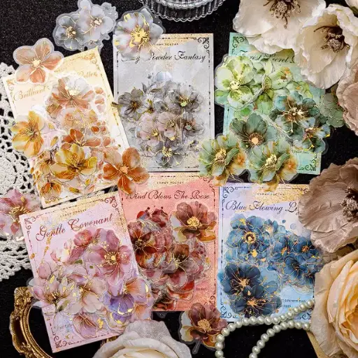 Colección golden flowers