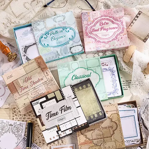 Colección notas vintage