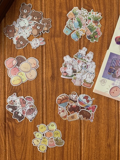 Stickers Kawaii variados