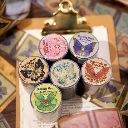 Washi Tape Mariposas Vintage